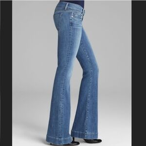 J. Brand Love Story Flare Stretch Low Rise Jeans NWOT